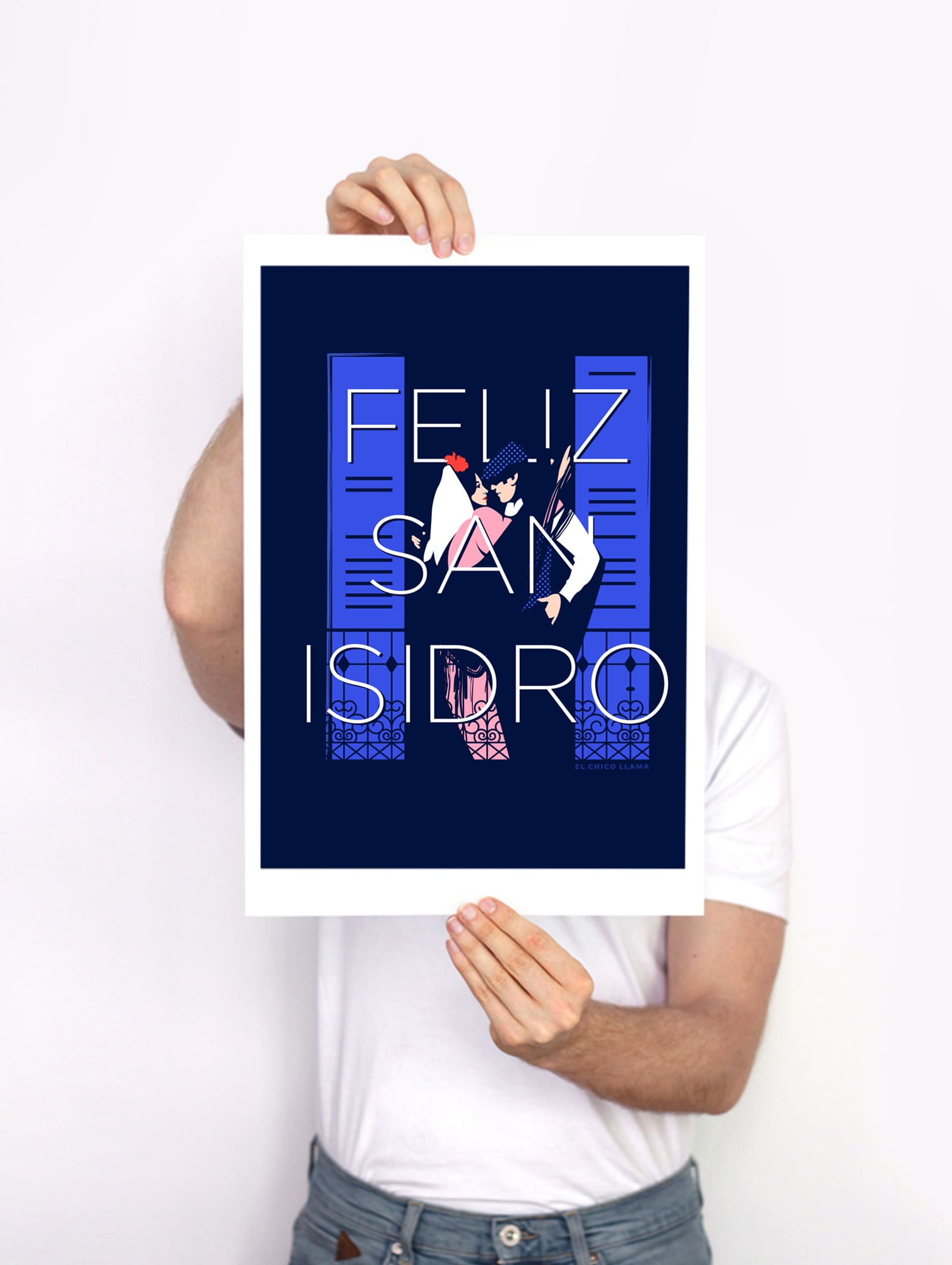 San Isidro 2020 Poster 2020 - El Chico Llama